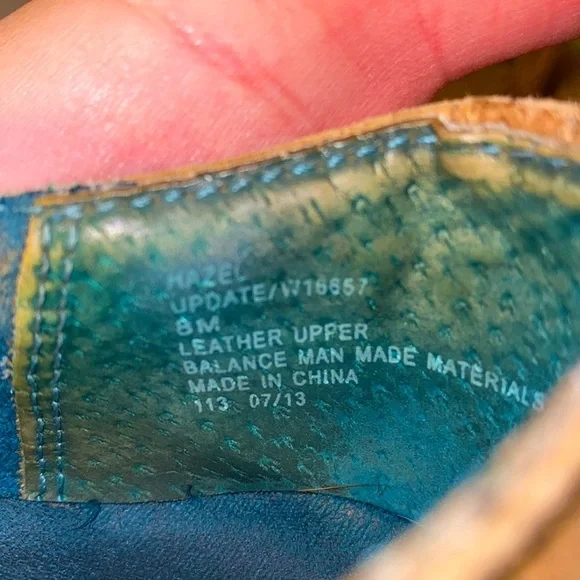 Cynthia Rowley Hazel loafer lace up taupe tan brown women’s vintage 8 shoes​ - Picture 5 of 5